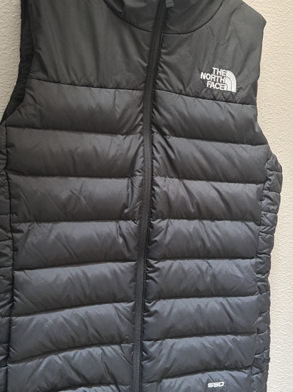 The North Face Black Quilted Insulated Vest